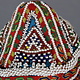 vintag hand embroidered baby cap  hat Kohistan Swat Valley vintage child tribal hat No:22/35