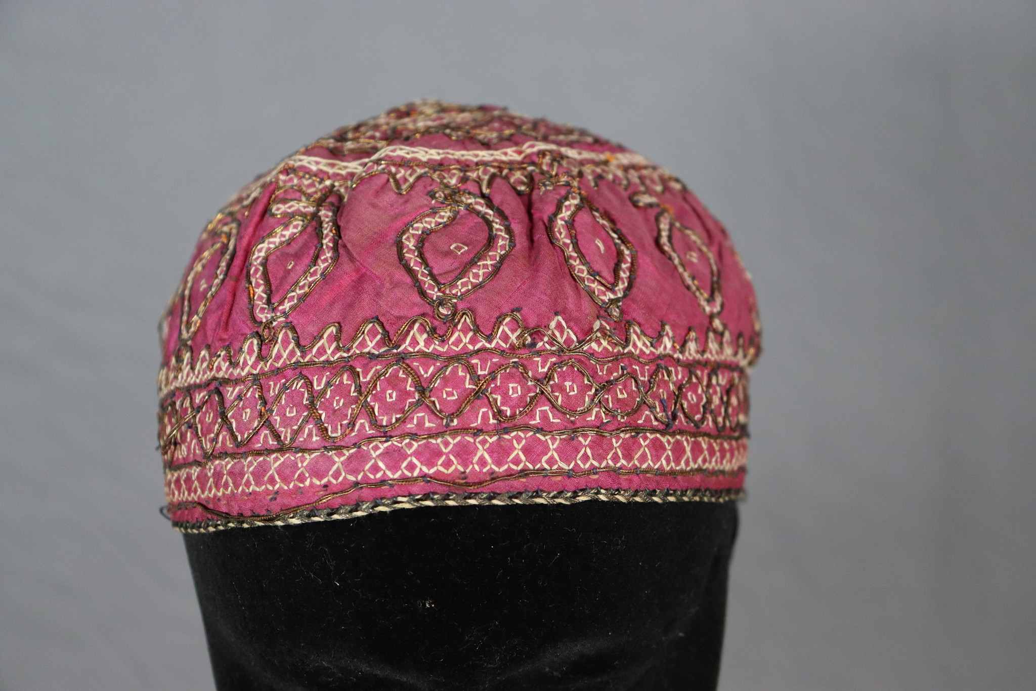 handbestickte Mütze aus Afghanistan  uzbekistan No:22/36
