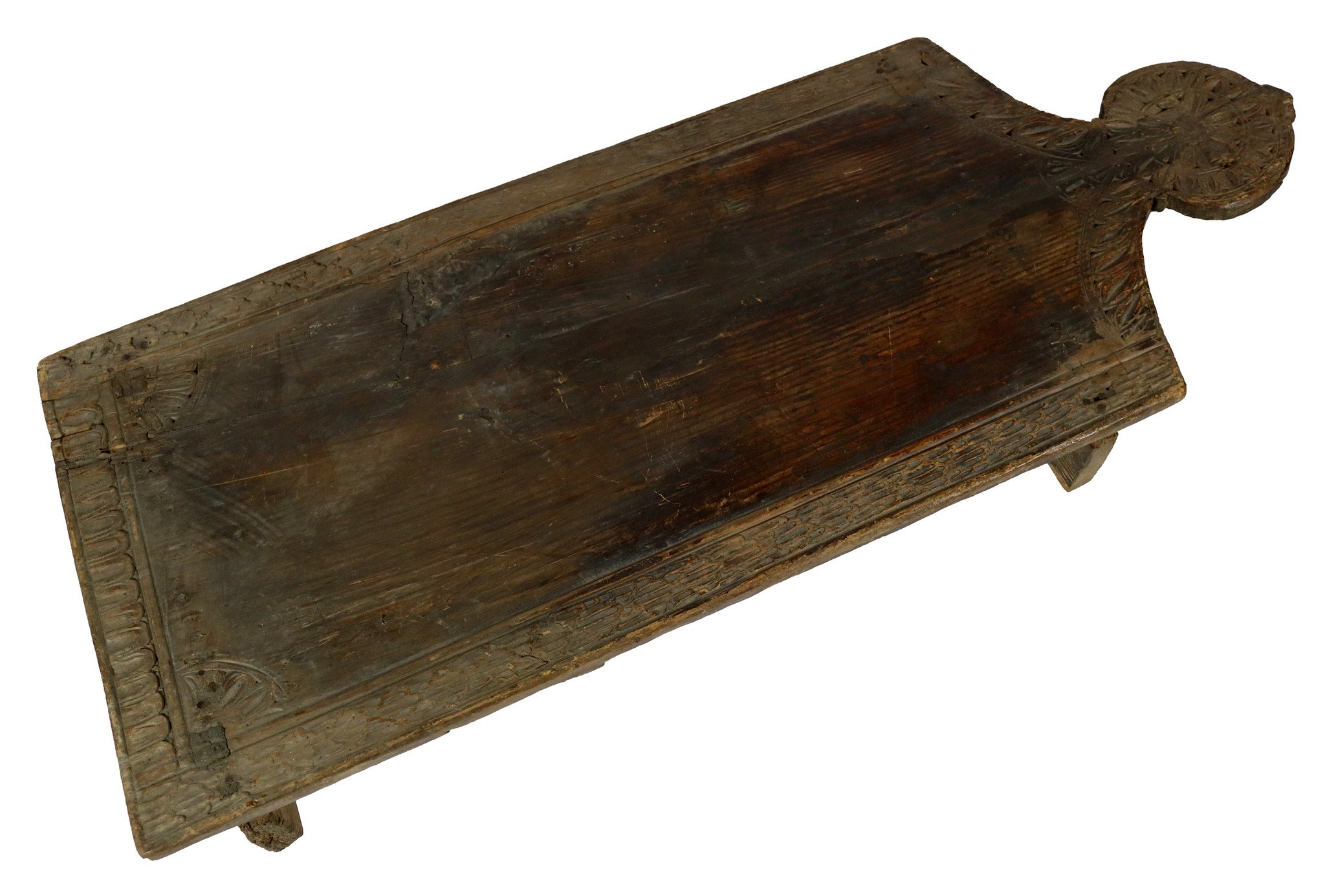 Antique , North Pakistan, wooden prayers table, Swat Valley  ‘prayer board’  No:22/10