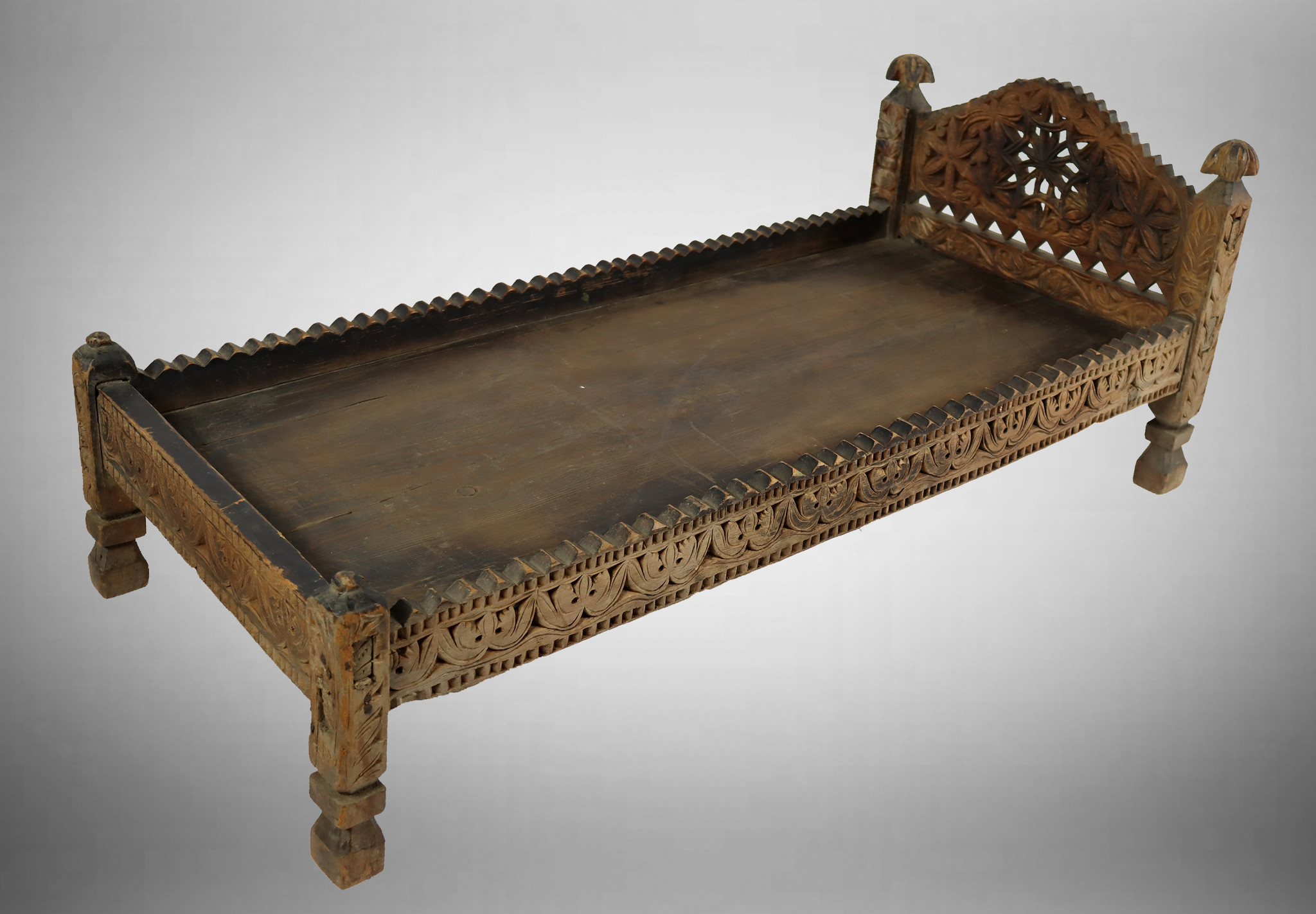 Antique , North Pakistan, wooden prayers table, Swat Valley  ‘prayer board’  No:22/13