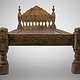 Antique , North Pakistan, wooden prayers table, Swat Valley  ‘prayer board’  No:22/14