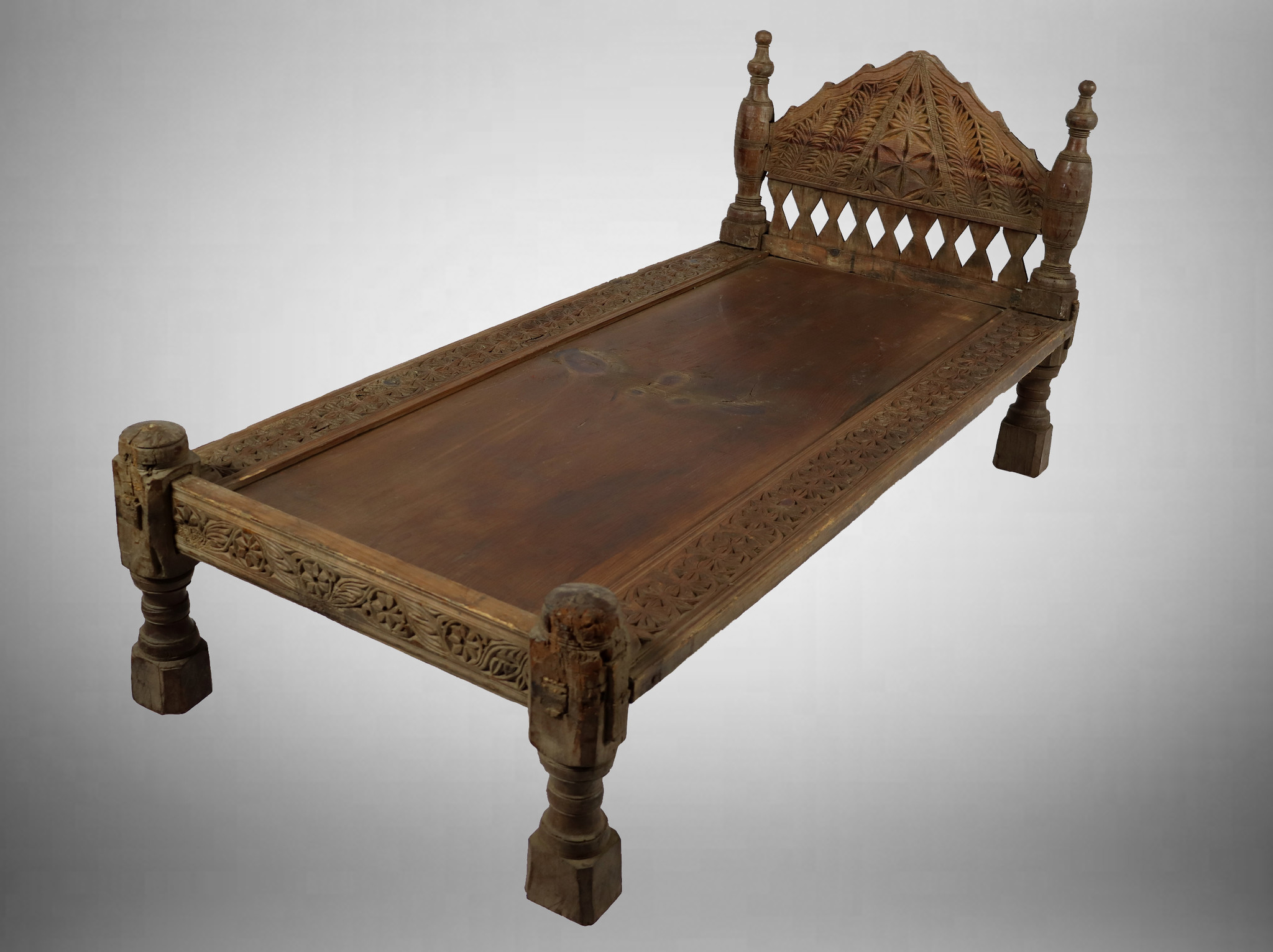 Antique , North Pakistan, wooden prayers table, Swat Valley  ‘prayer board’  No:22/14