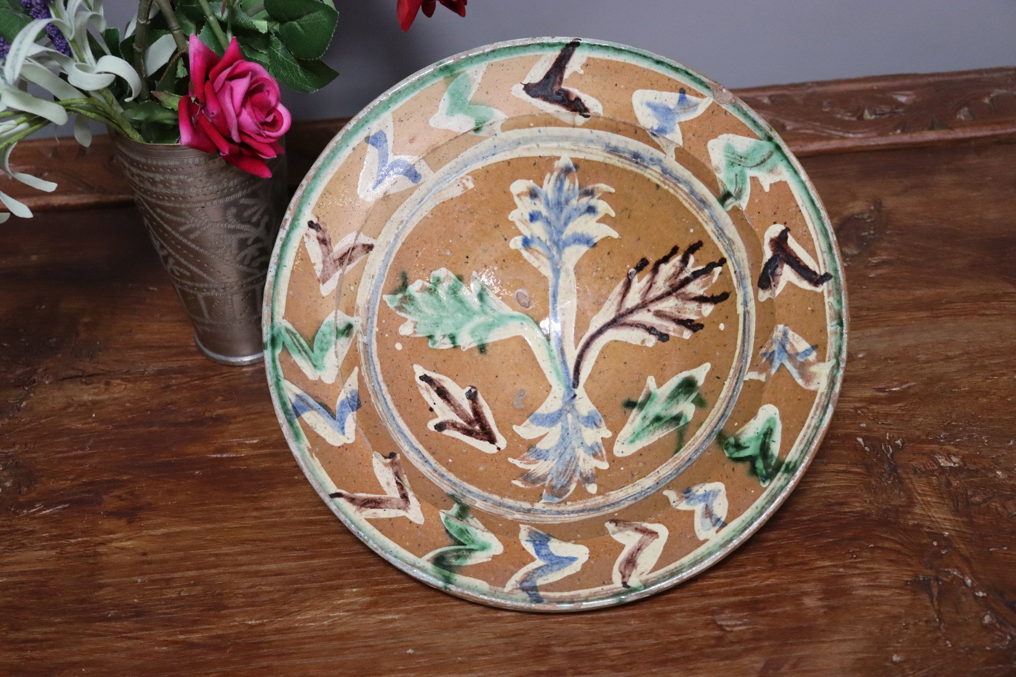 Antique handmade Clay Bowls pottery bowl plate from Swat valley Pakistan south Afghanistan No:22/5