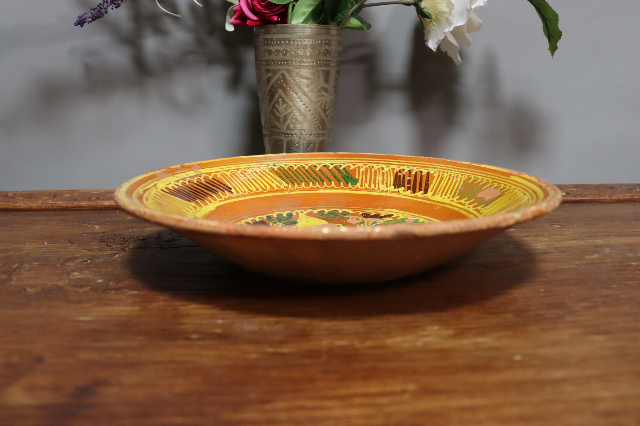 Antique handmade Clay Bowls pottery bowl plate from Swat valley Pakistan south Afghanistan No:22/1