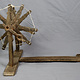 Antique Traditional basic Spinning Wheel from Nuristan Charkha No:22/ A