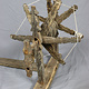 Antique Traditional basic Spinning Wheel from Nuristan Charkha No:22/ C