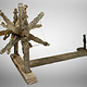 Antique Traditional basic Spinning Wheel from Nuristan Charkha No:22/ C