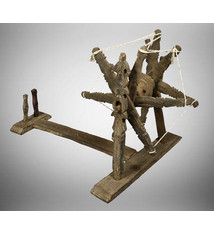 Antique  Traditional  basic Spinning Wheel from Nuristan Charkha No:22/ A