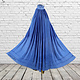 Original Afghan women veil headscarf Burka Burqa cape Afghan burqa Ethnic dress from afghanistan Pakistan (blue)