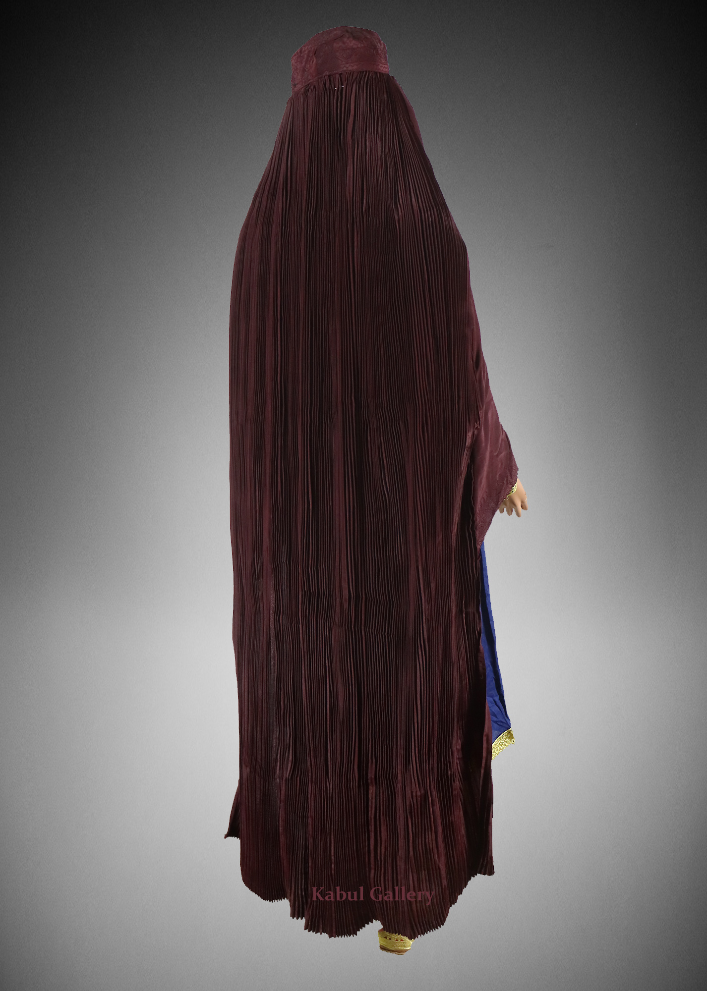 Burka wine red (E)