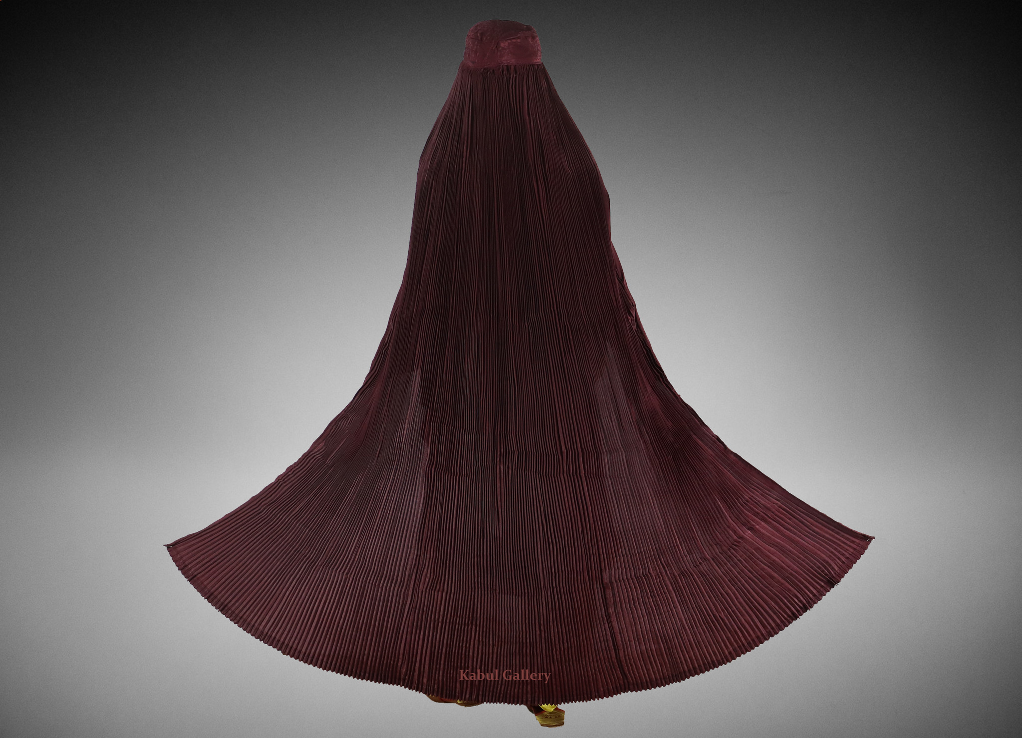 Burka wine red (E)