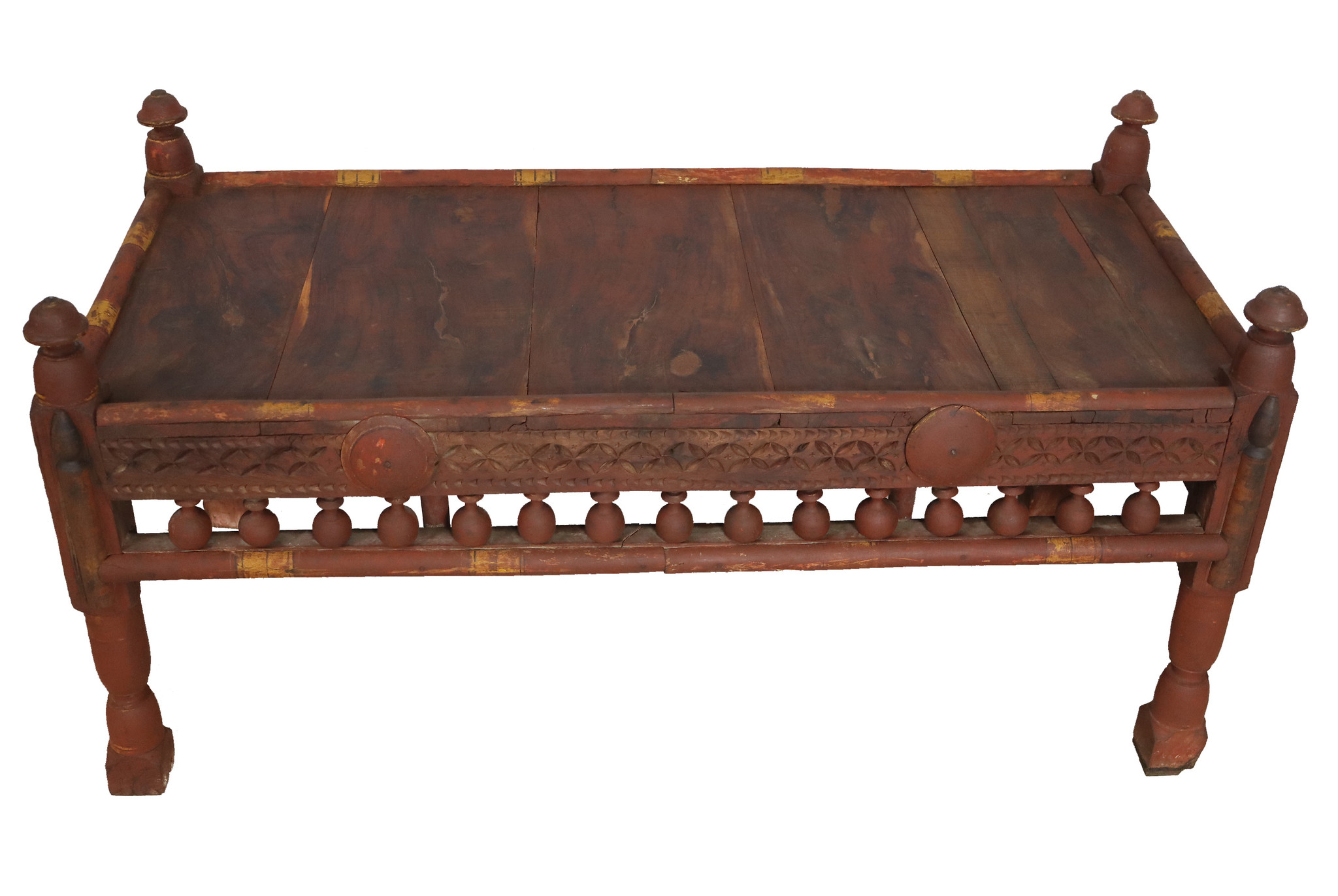 115x54 cm rare Antique solid wood orient tea table sidtable coffee table living roomtable from  Pakistan 22/1