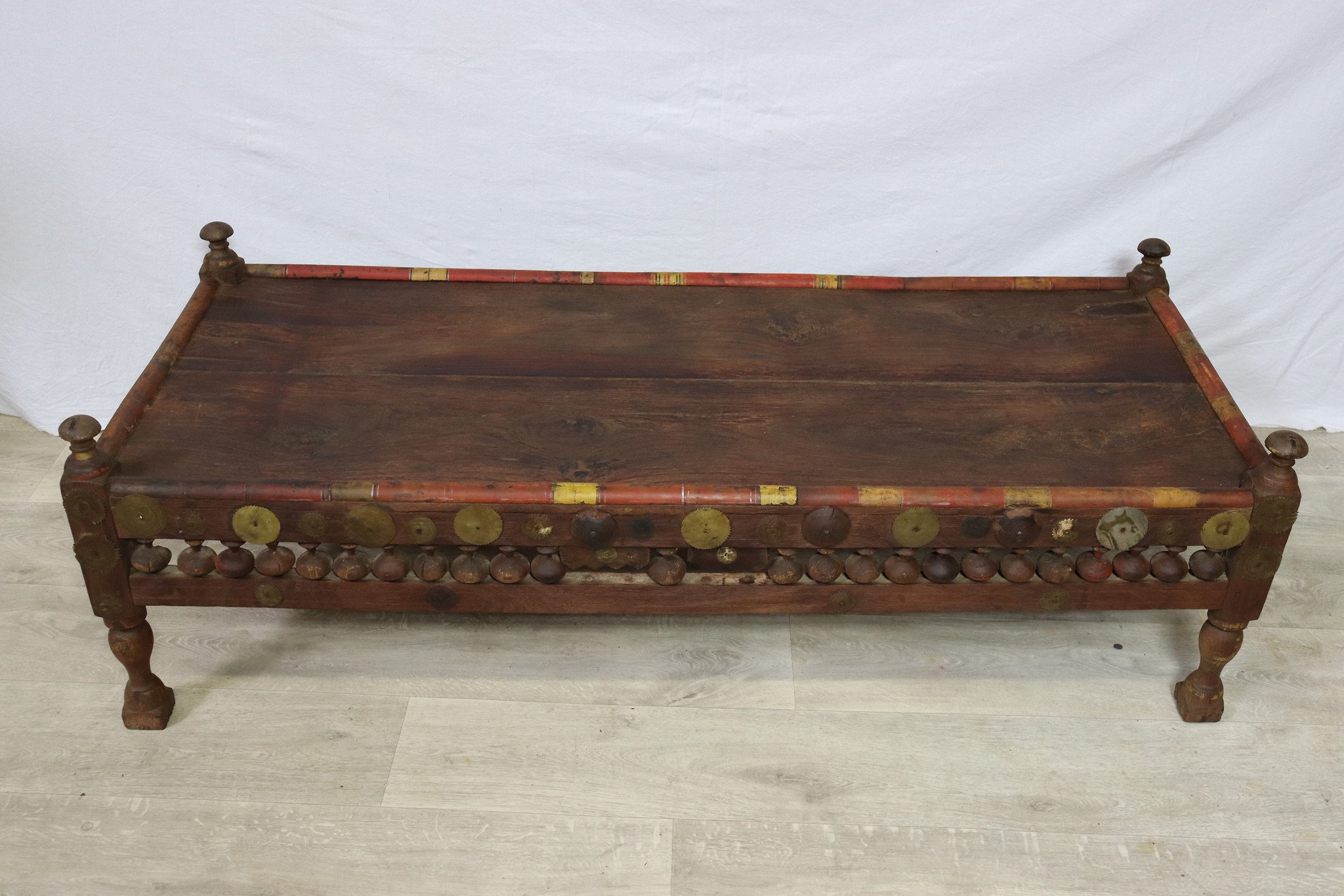 145x60 cm rare Antique solid wood orient tea table sidtable coffee table living roomtable from  Pakistan 22/3