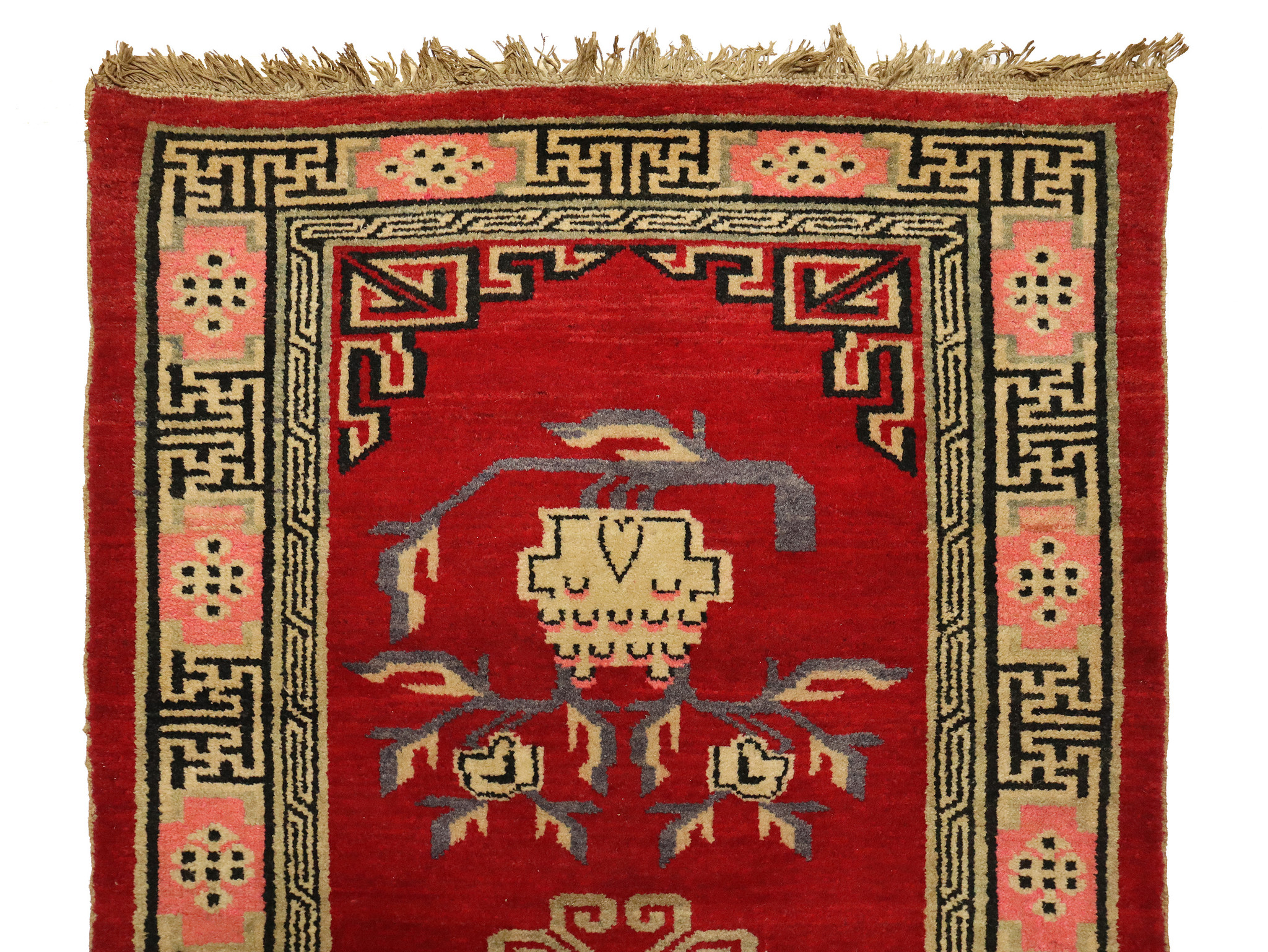 170x89 cm  oriental hand Knotted Tibetan Khaden sleeping Carpet No:22/1
