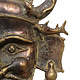 Exotic India Yamantaka Bronze Mask (Tibetan Buddhist Deity)