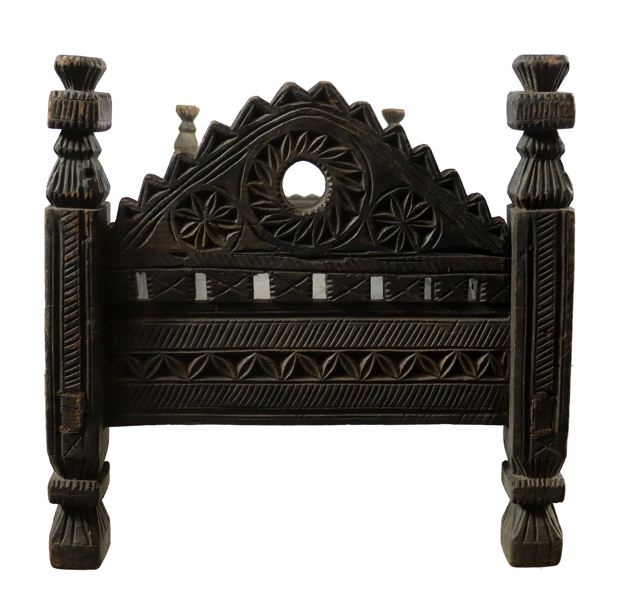 Antique , North Pakistan, wooden prayers table, Swat Valley  ‘prayer board’  No:22/23