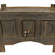 antique 19th century  wooden yurt treasure Dowry Chest from Afghanistan turkmenistan No:22/ 3