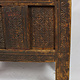 antique 19th century orient vintage Turkmen cedar wood treasure Dowry Chest from Afghanistan No:22/ 6