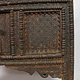 antique 19th century orient vintage Turkmen cedar wood treasure Dowry Chest from Afghanistan No:22/ 7