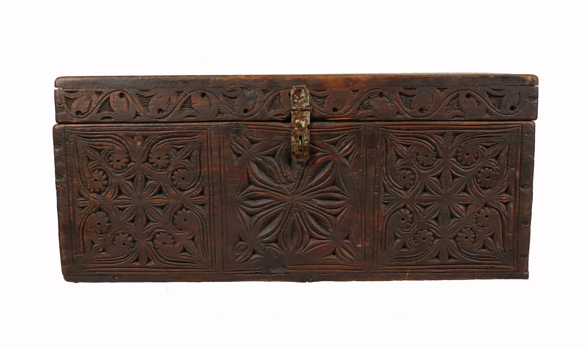 Ancient Kafiristan Nuristan Dowry Treasure Chest box No:22/B