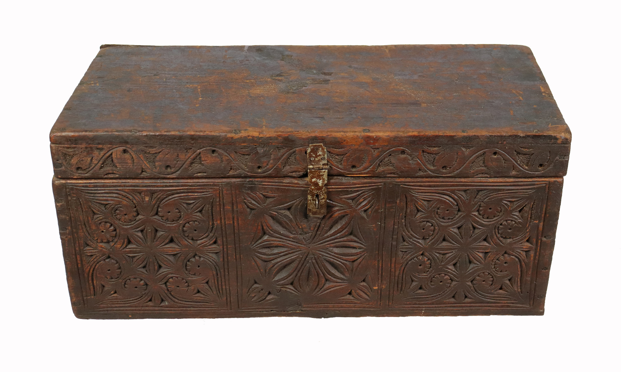 Ancient Kafiristan Nuristan Dowry Treasure Chest box No:22/B