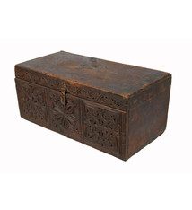 Ancient Kafiristan Nuristan Dowry Treasure Chest box No:22/B