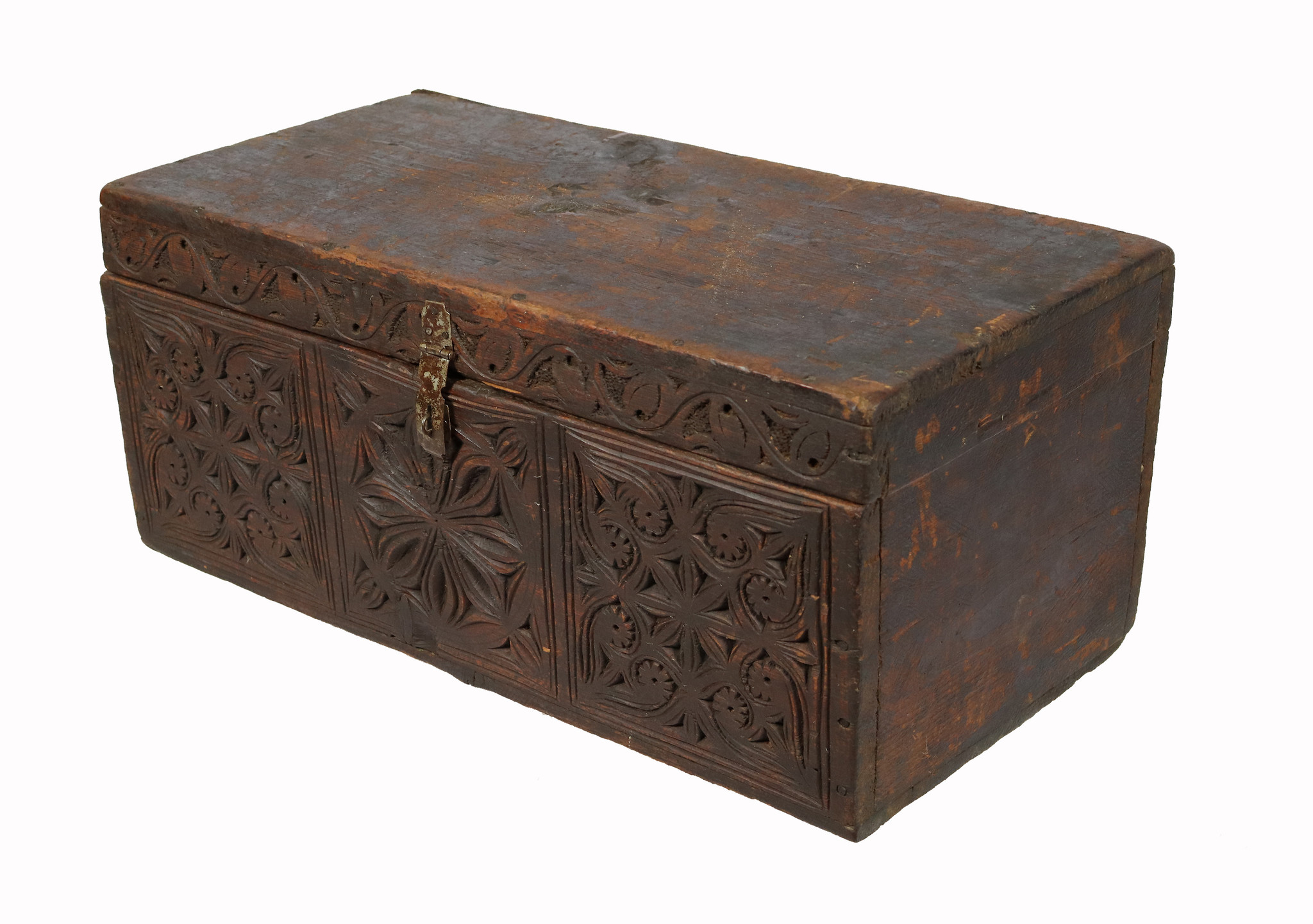 Ancient Kafiristan Nuristan Dowry Treasure Chest box No:22/B