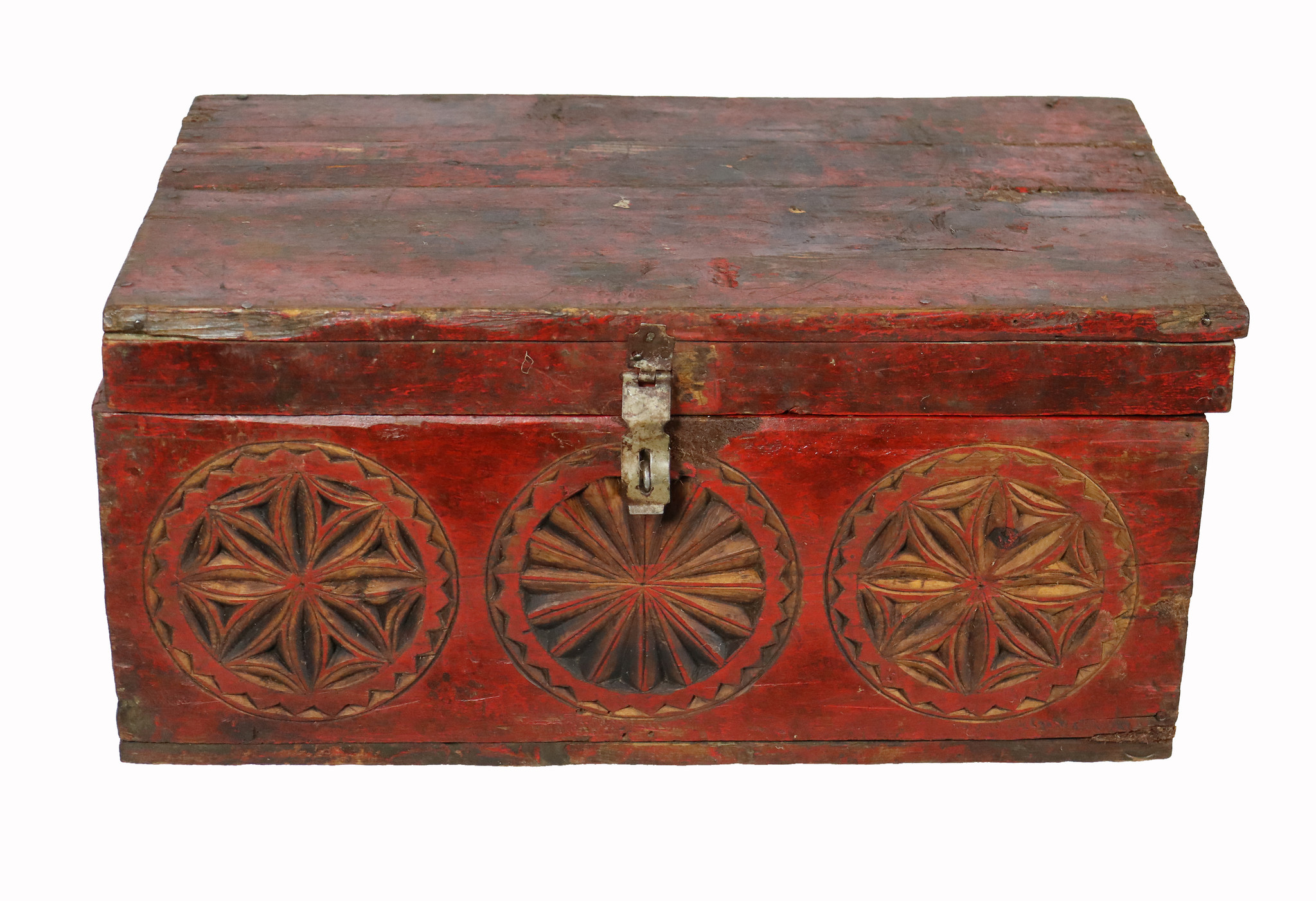 Ancient Kafiristan Nuristan Dowry Treasure Chest box No:22/C