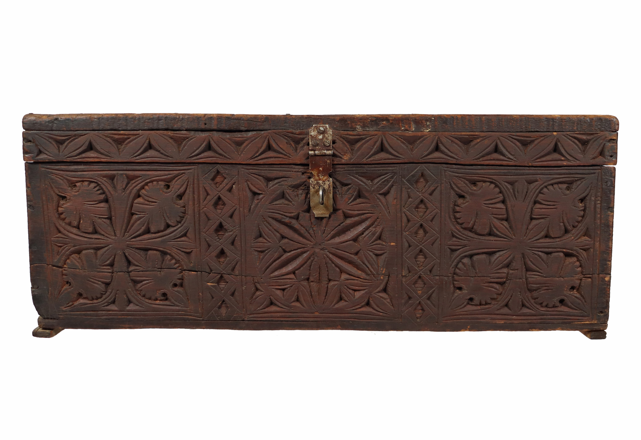 Ancient Kafiristan Nuristan Dowry Treasure Chest box No:22/E