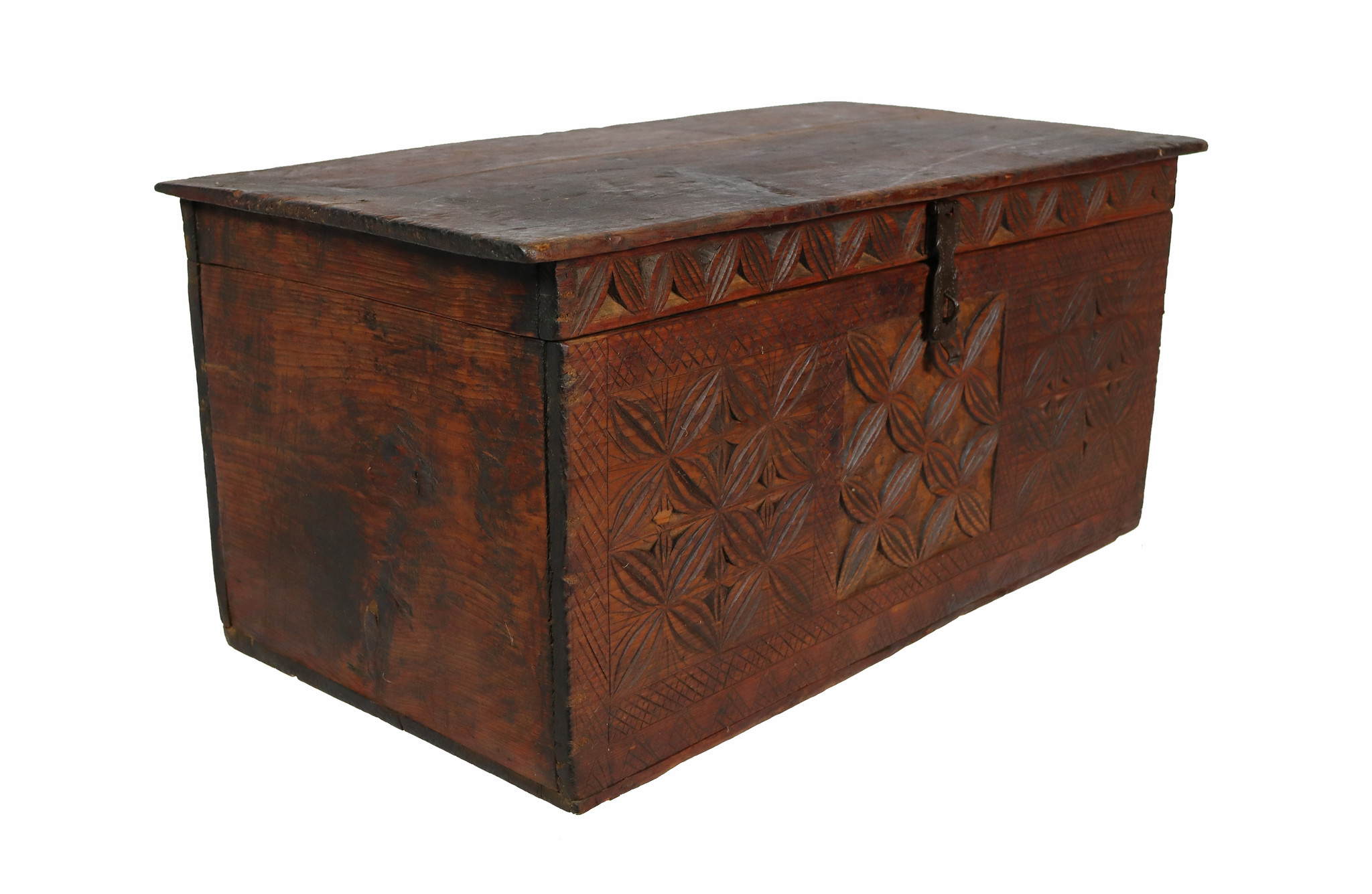 Ancient Kafiristan Nuristan Dowry Treasure Chest box No:22/F