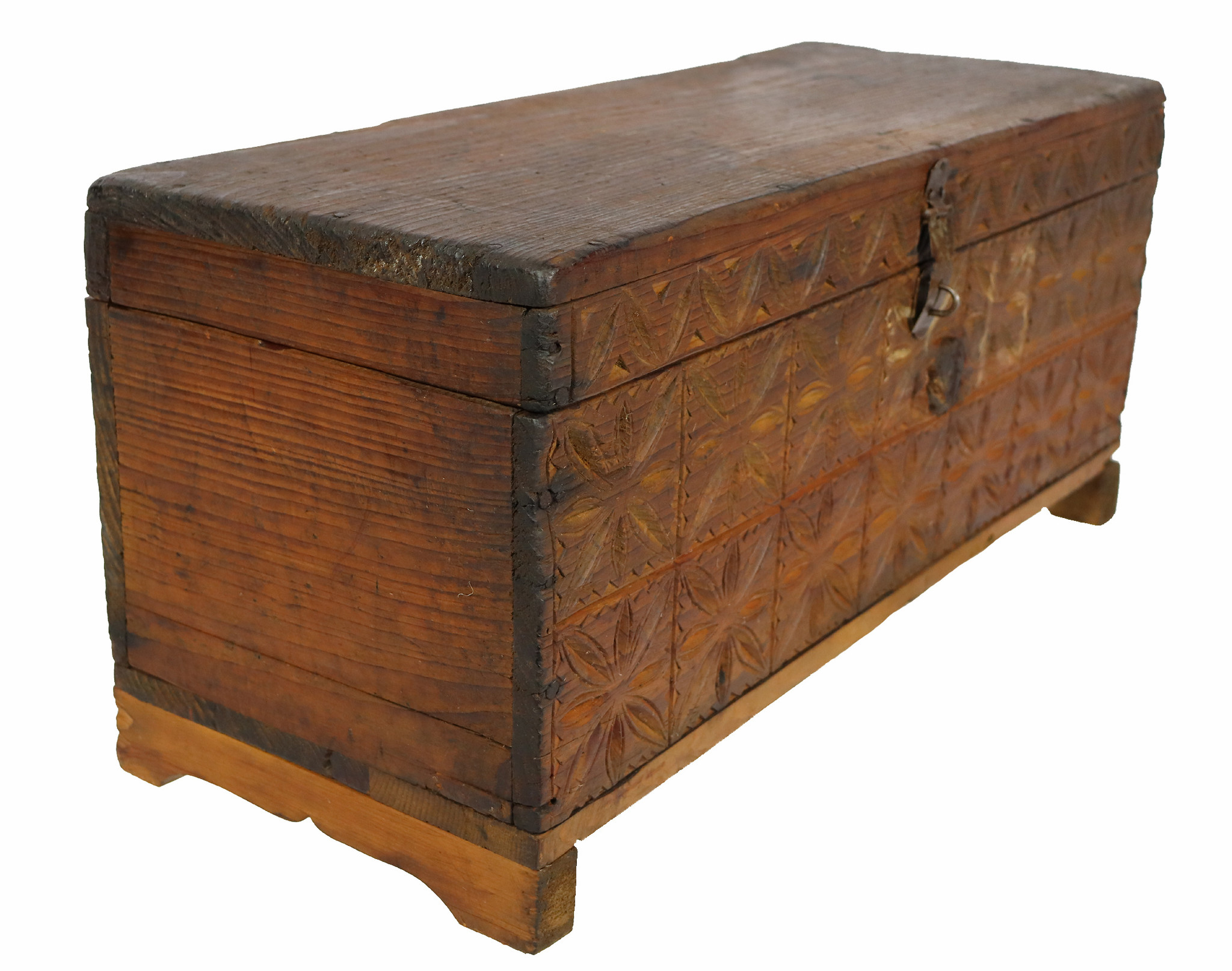 Ancient Kafiristan Nuristan Dowry Treasure Chest box No:22/ G