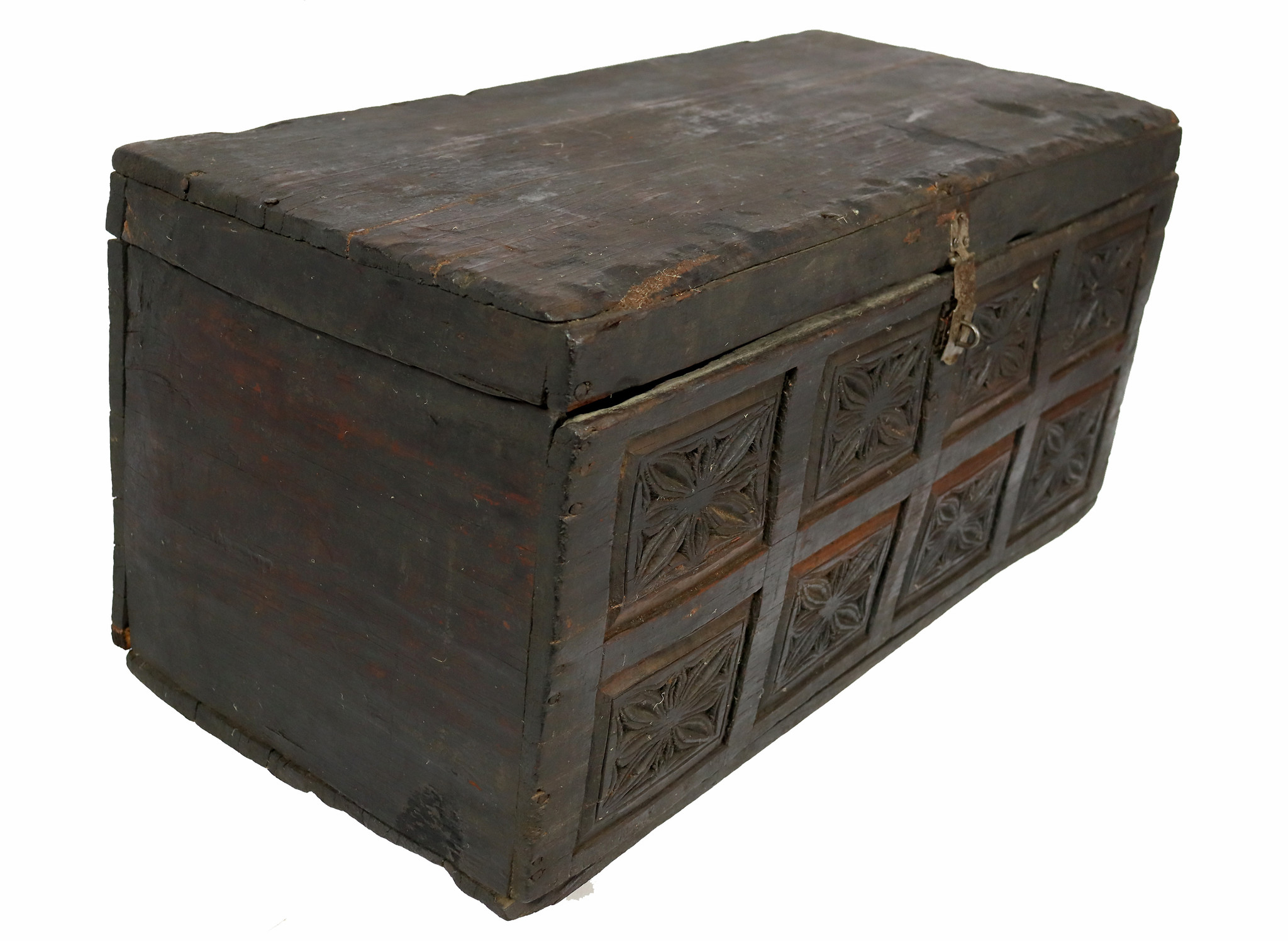 Ancient Kafiristan Nuristan Dowry Treasure Chest box No:22/H