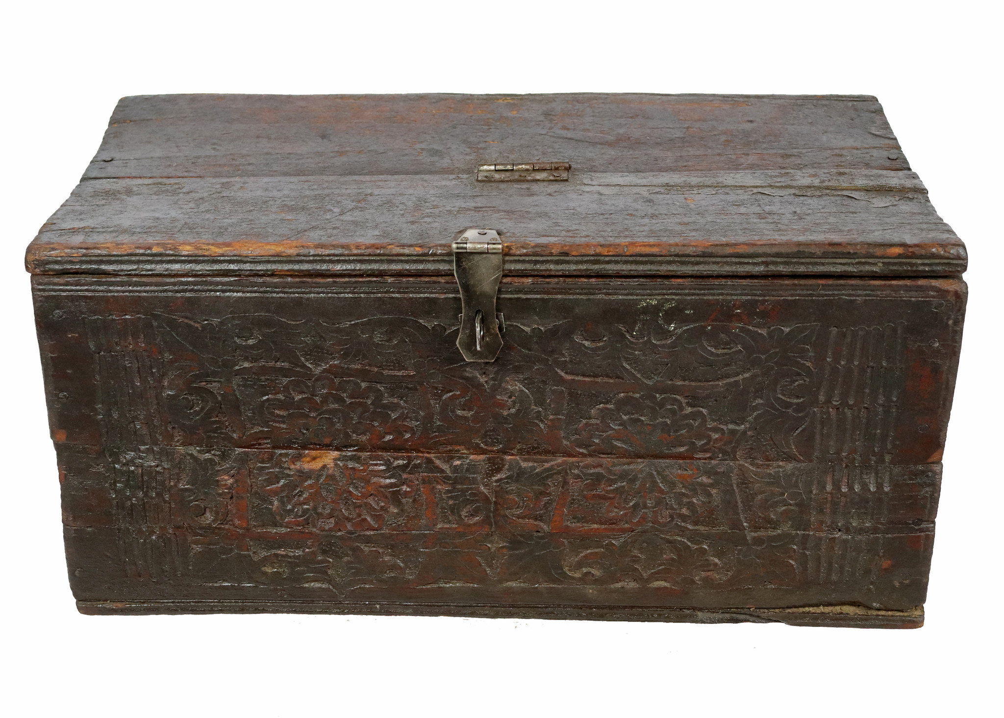 Antike Mitgift Truhe Kiste aus  Nuristan Afghanistan NO:22/ J