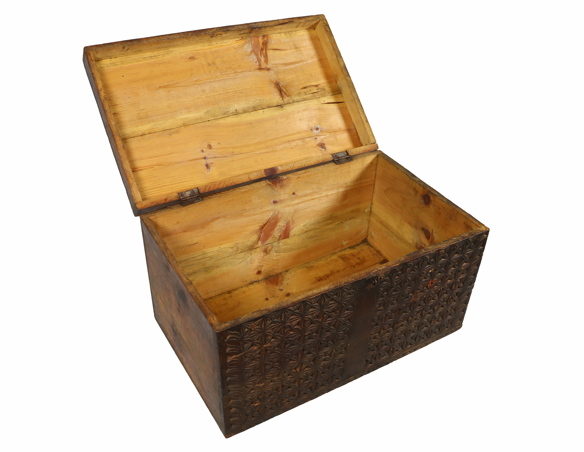 Ancient Kafiristan Nuristan Dowry Treasure Chest box No:22/  - K