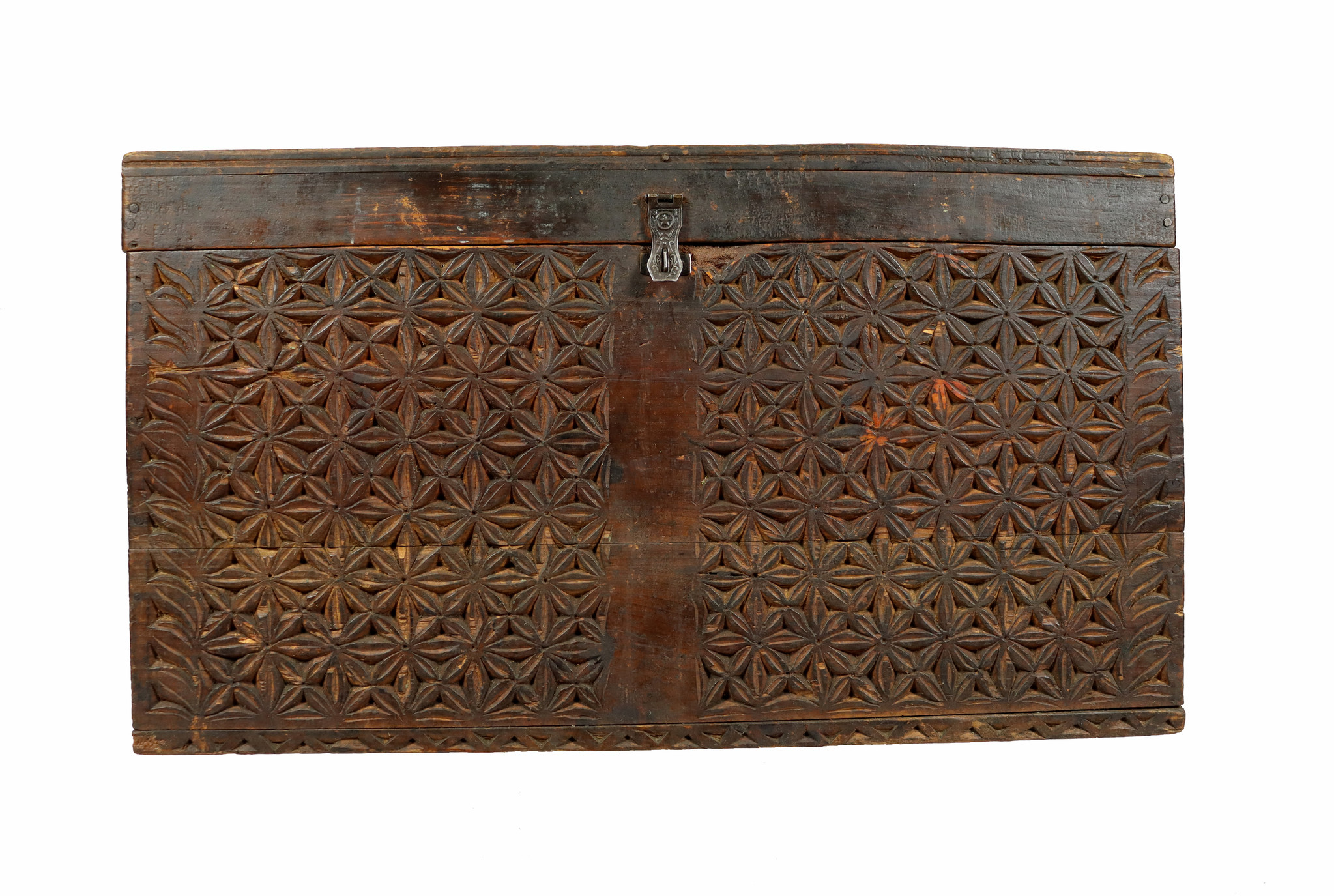 Ancient Kafiristan Nuristan Dowry Treasure Chest box No:22/  - K