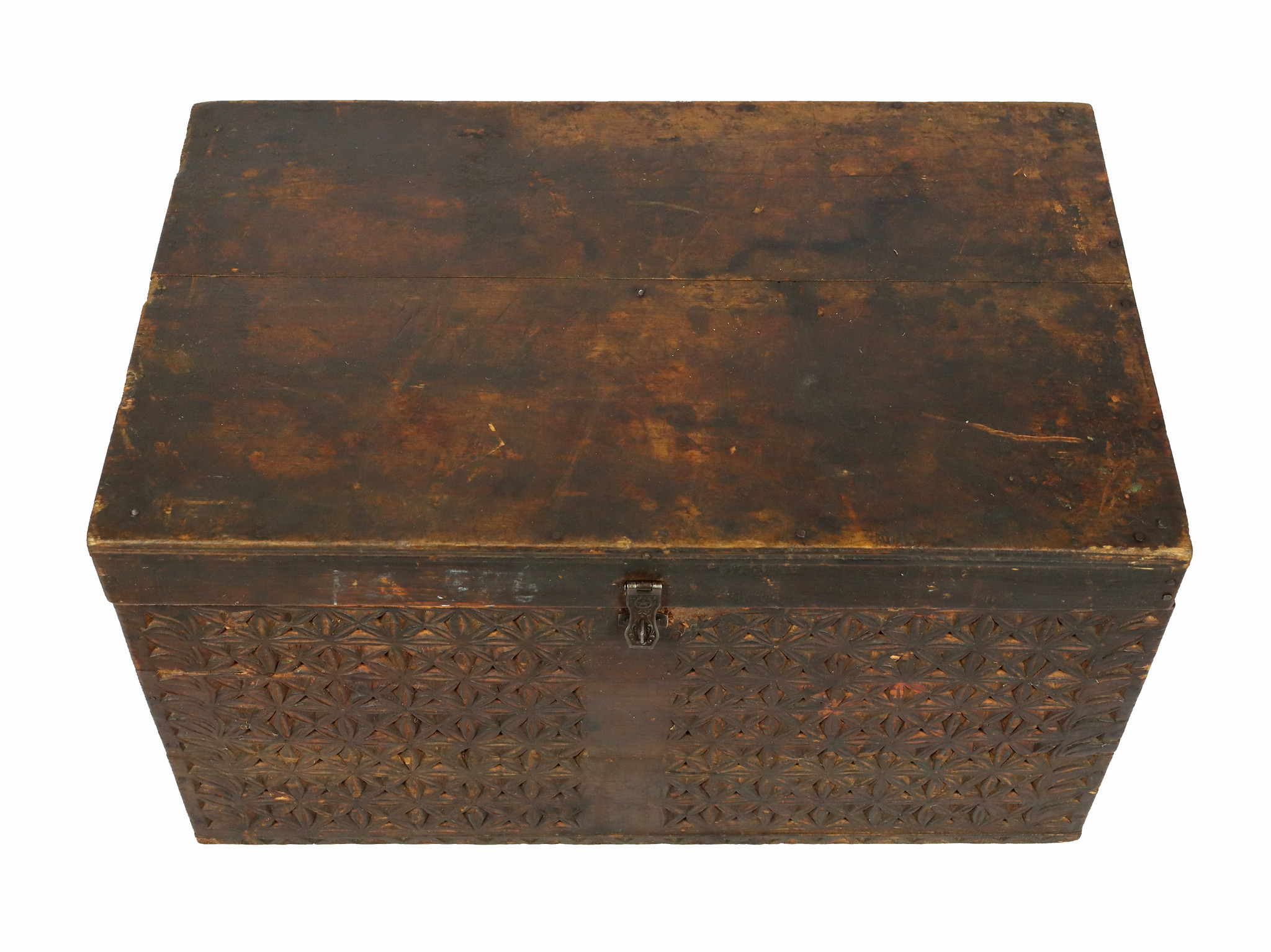 Ancient Kafiristan Nuristan Dowry Treasure Chest box No:22/  - K