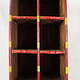 200 cm hantique-look Hand Carved orient vintage wooden shelf from Afghanistan Punjab shoe shelf No:B