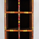 200 cm hantique-look Hand Carved orient vintage wooden shelf from Afghanistan Punjab shoe shelf No:A