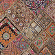 174x98 cm  Vintage Bohemian orientalische  Patchwork Wandbehang Nr:22/10