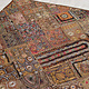 174x98 cm  Vintage Bohemian oriental  Patchwork wall hanging No:22/10