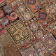 174x98 cm  Vintage Bohemian orientalische  Patchwork Wandbehang Nr:22/10