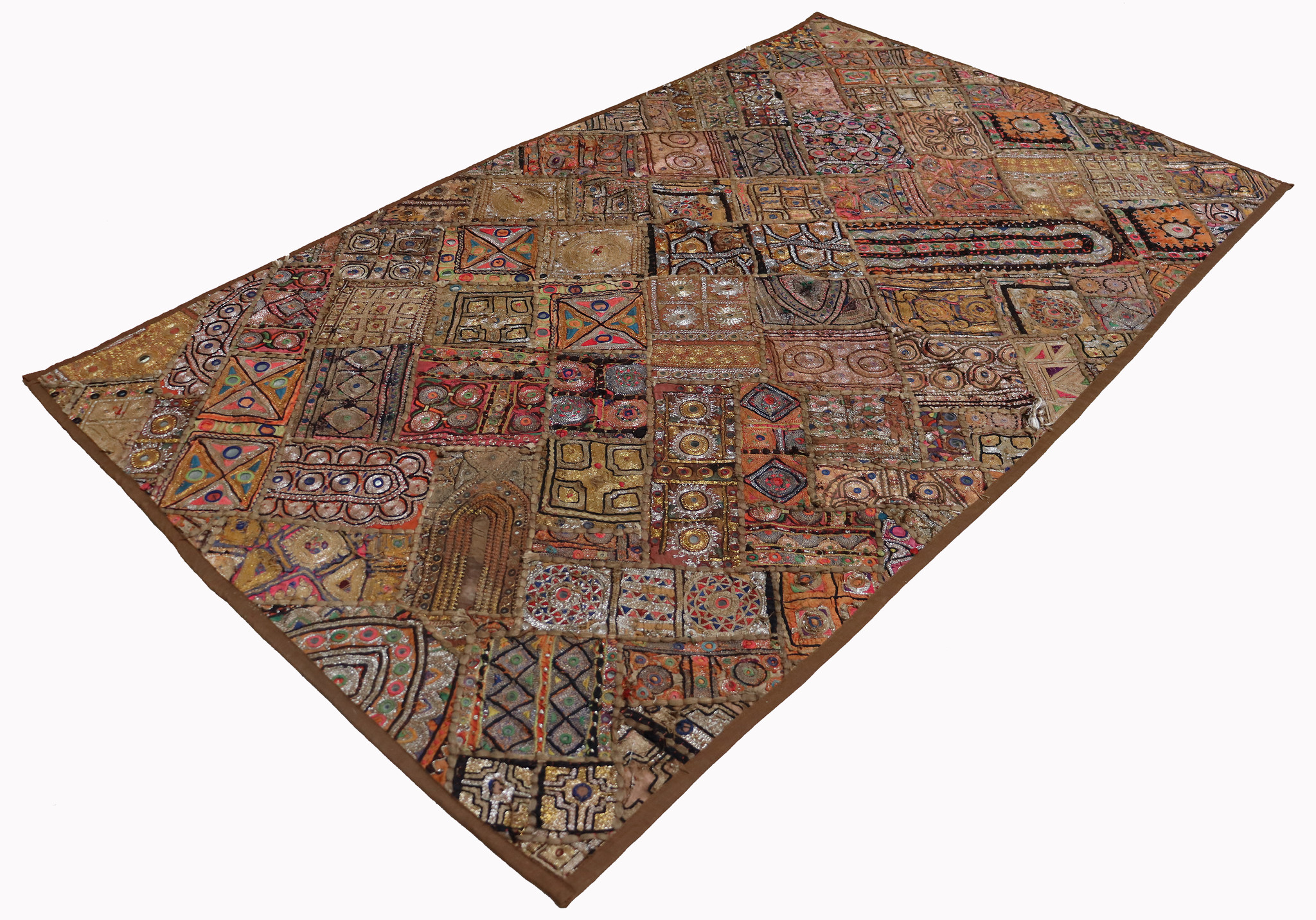 174x98 cm  Vintage Bohemian oriental  Patchwork wall hanging No:22/10