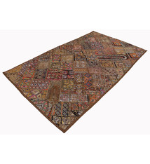 174x98 cm Vintage Bohemian orientalische  Patchwork Wandbehang Nr:22/10