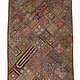 174x98 cm  Vintage Bohemian orientalische  Patchwork Wandbehang Nr:22/10