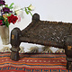 40x40 cm Antique Nuristan Chair  low stool No:NUR21-G