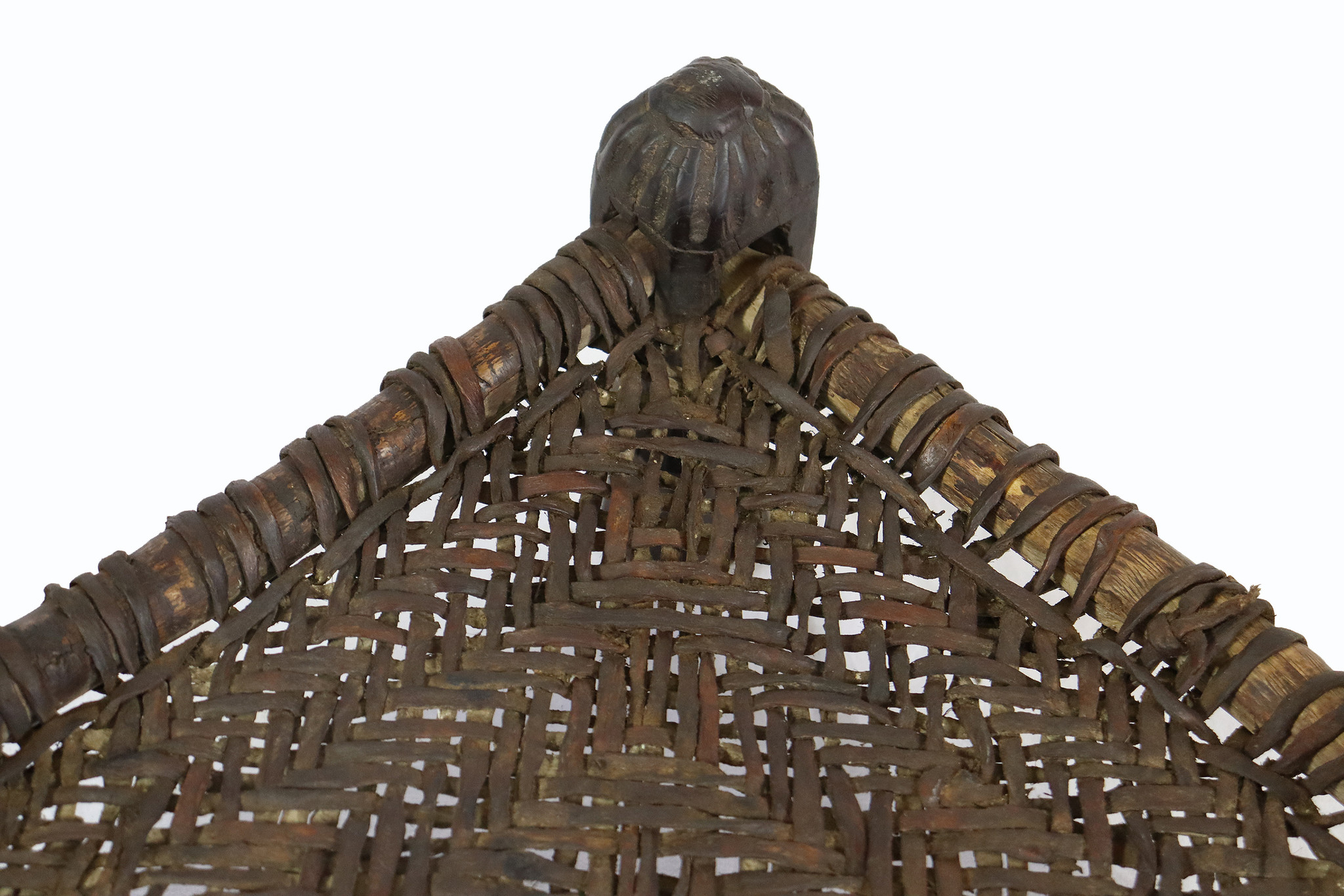 40x40 cm Antique Nuristan Chair  low stool No:NUR21-G