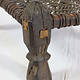 40x40 cm Antique Nuristan Chair  low stool No:NUR21-G