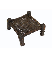 40x40 cm Antike Hocker Nuristan  Nr:NUR21- G
