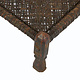 36x36 cm Antike Hocker Nuristan  Nr:NUR21-  H