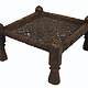 36x36 cm Antique Nuristan Chair  low stool No:NUR21-H
